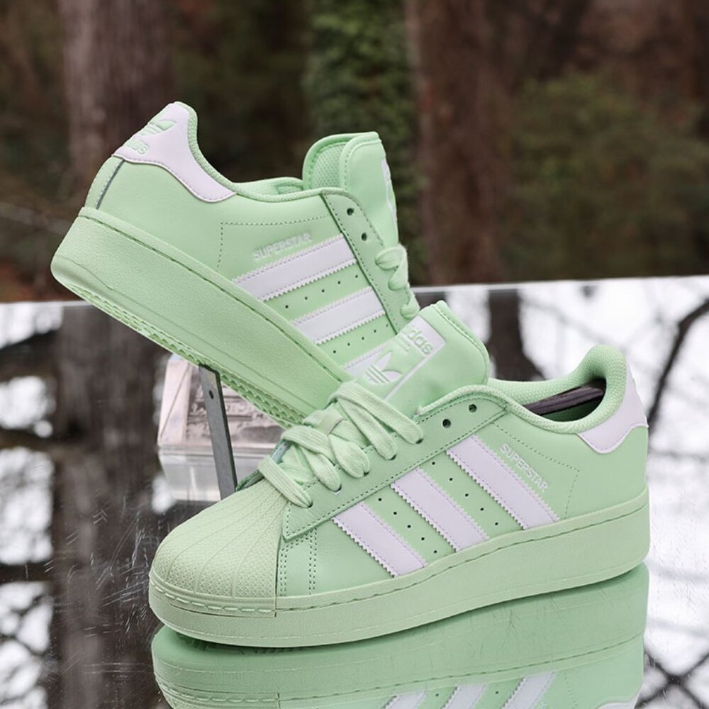 Adidas Superstar XLG Semi Green Spark - Picture 4 of 13